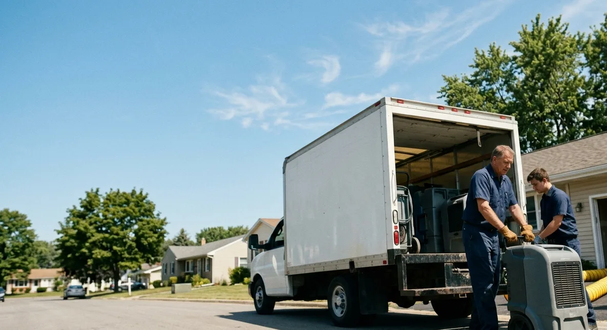 Water Damage Cleanup in Medina, OH near me